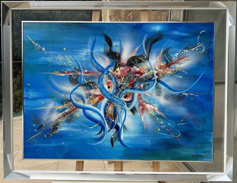Print of Contemporary Abstract Paintings by Gilbert Morales