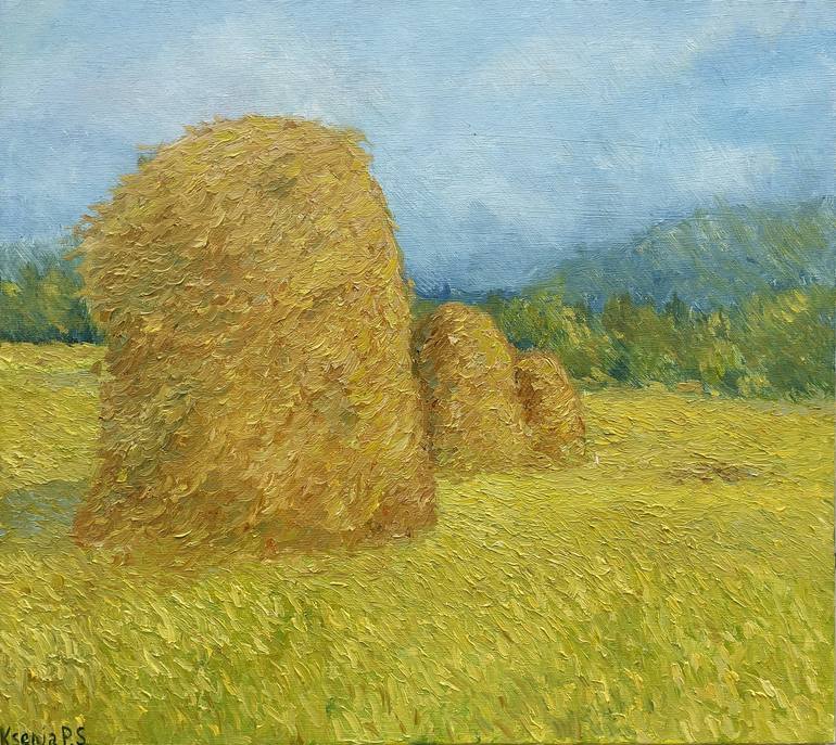Print of Rural Life Paintings by Kseniia Stafeeva