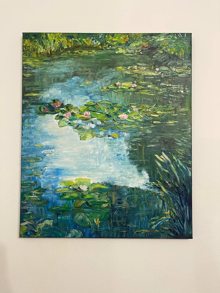 Original Color Field Painting Landscape Painting by Kseniia Stafeeva