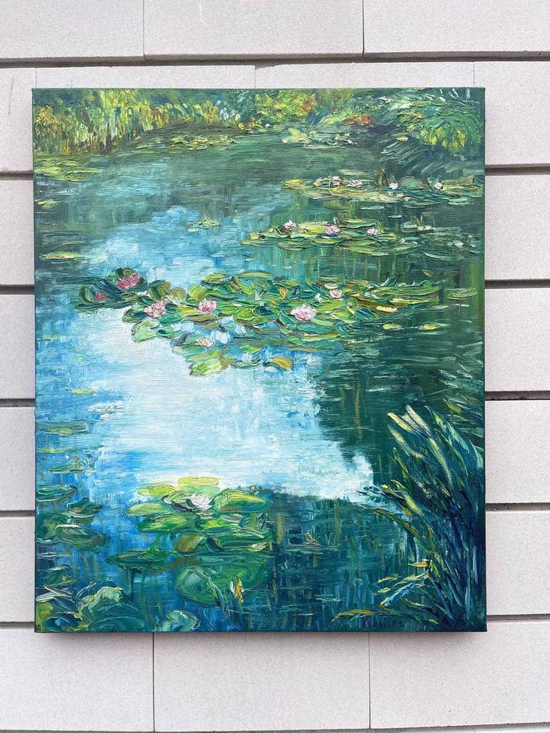 Original Color Field Painting Landscape Painting by Kseniia Stafeeva