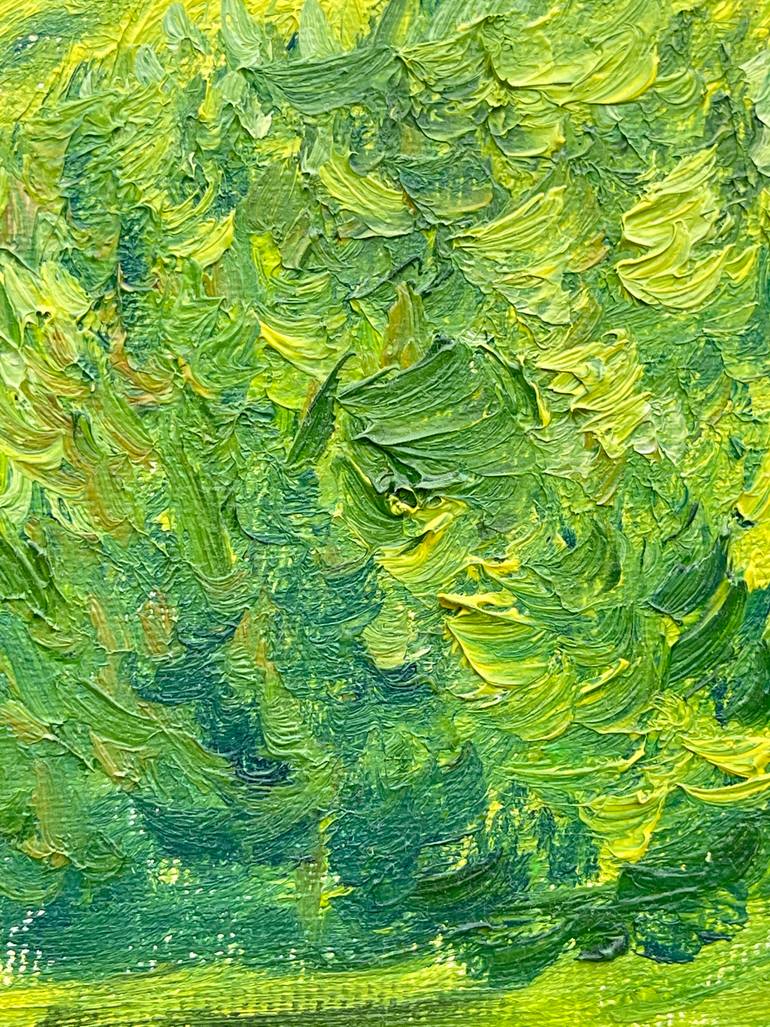 Original Impressionism Landscape Painting by Kseniia Stafeeva