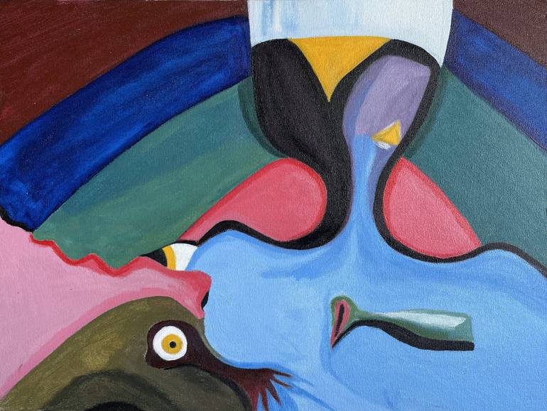 Print of Surrealism Abstract Paintings by Diogo Viana Loureiro