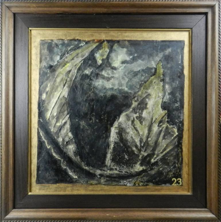 Original Contemporary Botanic Painting by Alfredo Yache