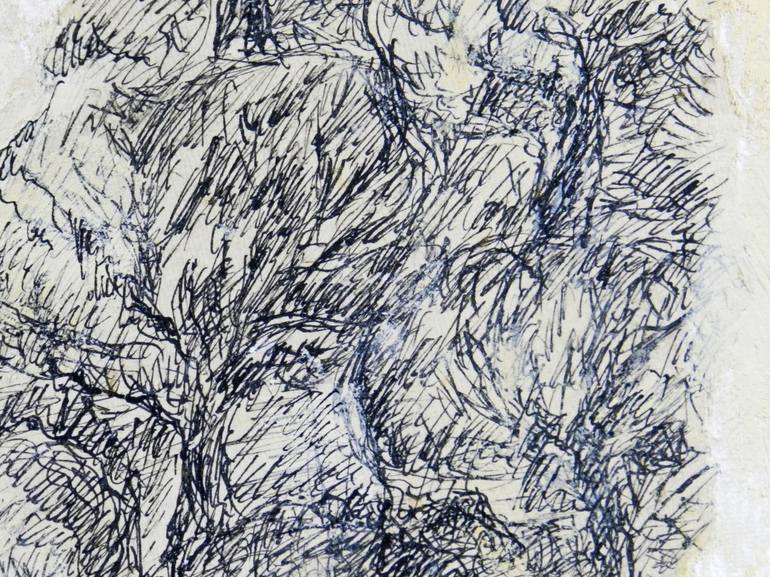 Original Contemporary Botanic Painting by Alfredo Yache