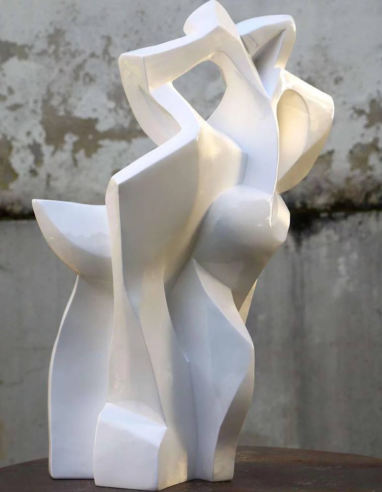 Original Abstract Expressionism Abstract Sculpture by Michele Chast