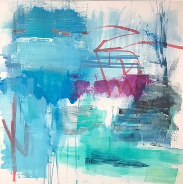 Original Expressionism Abstract Painting by Elizabeth Sheppell