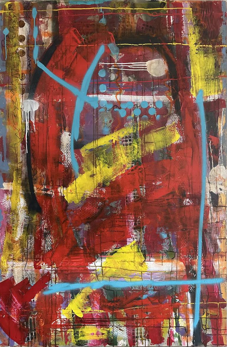Print of Abstract Expressionism Abstract Paintings by Eiman Muiny