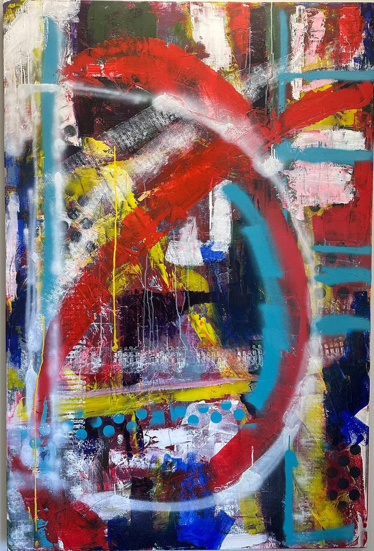 Original Abstract Painting by Eiman Muiny | Abstract Art on Canvas | Abstract #2