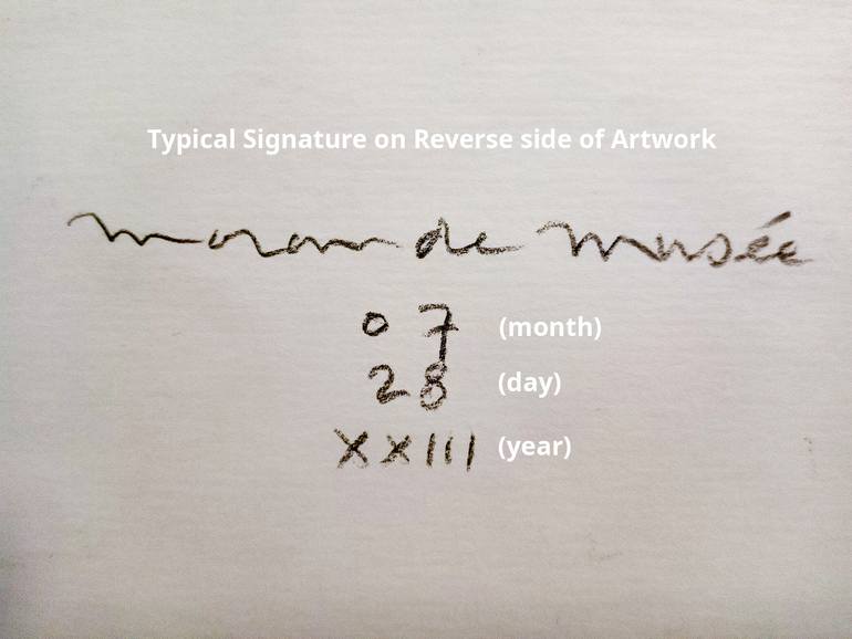 Original Contemporary Abstract Painting by Moran De Musée