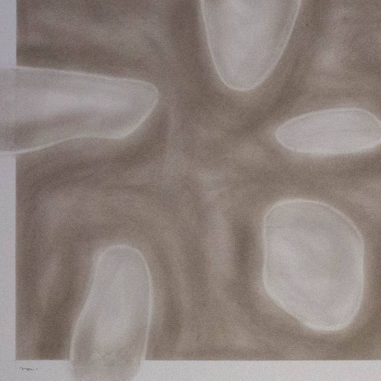 Original Abstract Drawing by Moran de Musée