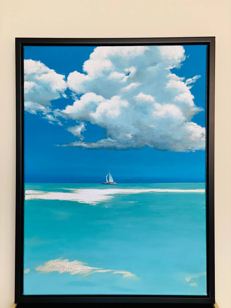 Original Contemporary Beach Painting by Nasha Maryam