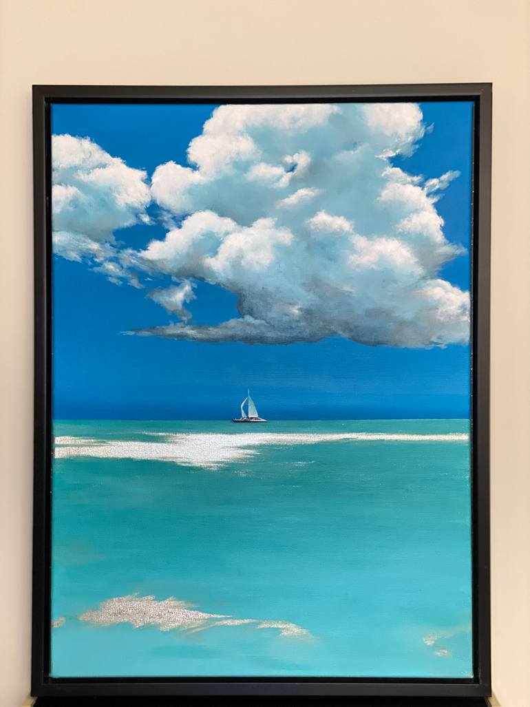Original Contemporary Beach Painting by Nasha Maryam