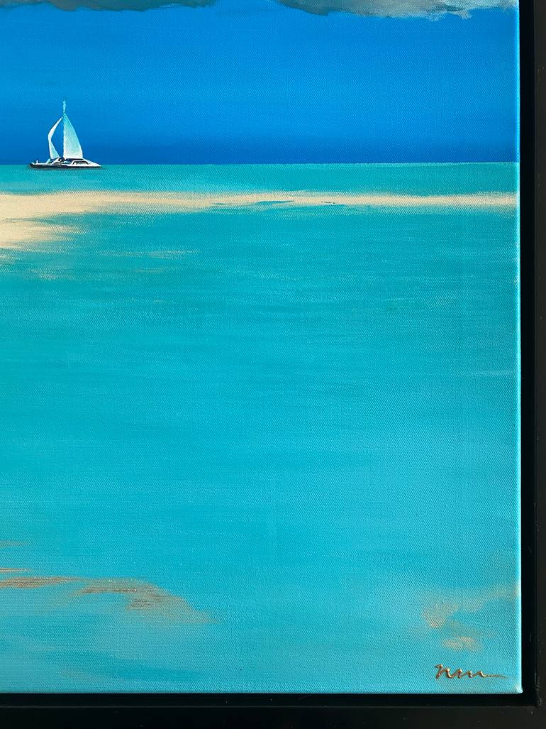 Original Contemporary Beach Painting by Nasha Maryam