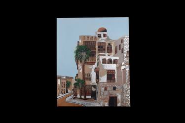 Original Classicism Architecture Paintings by Nasha Maryam
