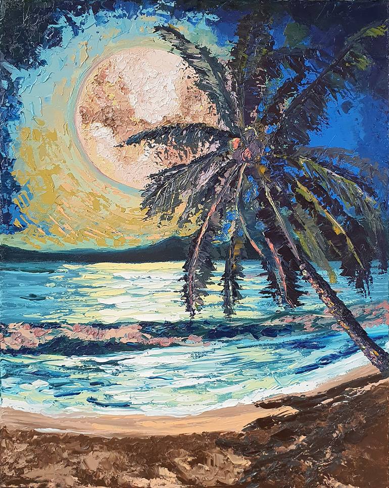 Original Impressionism Beach Paintings by Marina Fisher