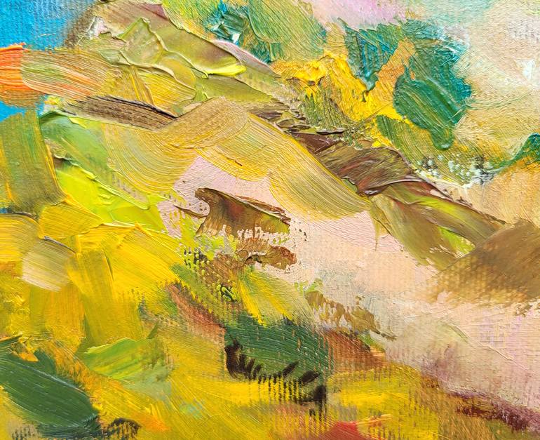 Original Contemporary Landscape Painting by Andrii Bychev