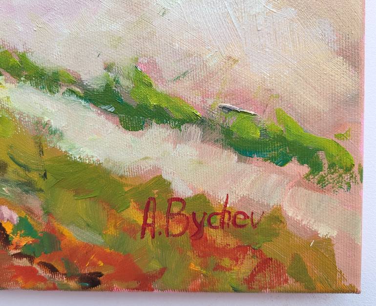 Original Contemporary Landscape Painting by Andrii Bychev