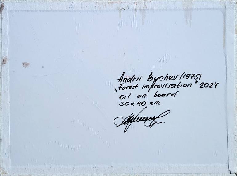 Original Contemporary Landscape Painting by Andrii Bychev