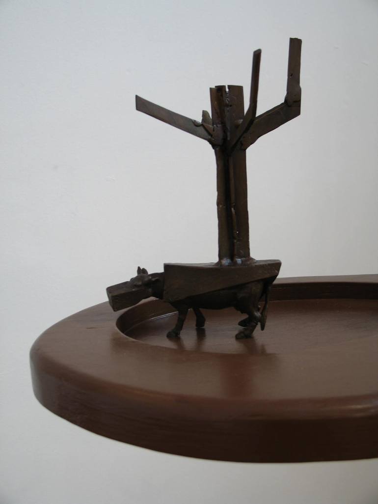 Original Dada Abstract Sculpture by WM Hudson