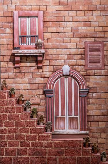Original Modernism Architecture Mixed Media by Niyati Parekh
