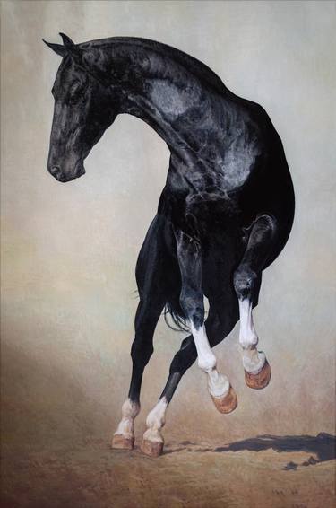 Original Figurative Animal Painting by Xavier Saus I Ortega