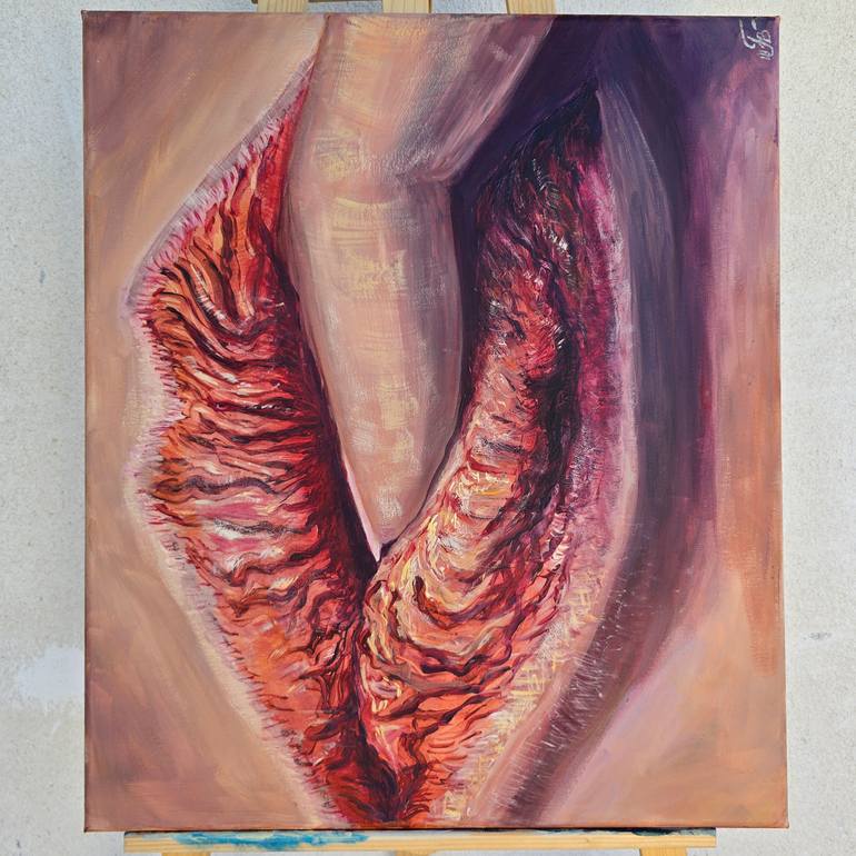 Original Contemporary Body Painting by Nataliia Lynnyk