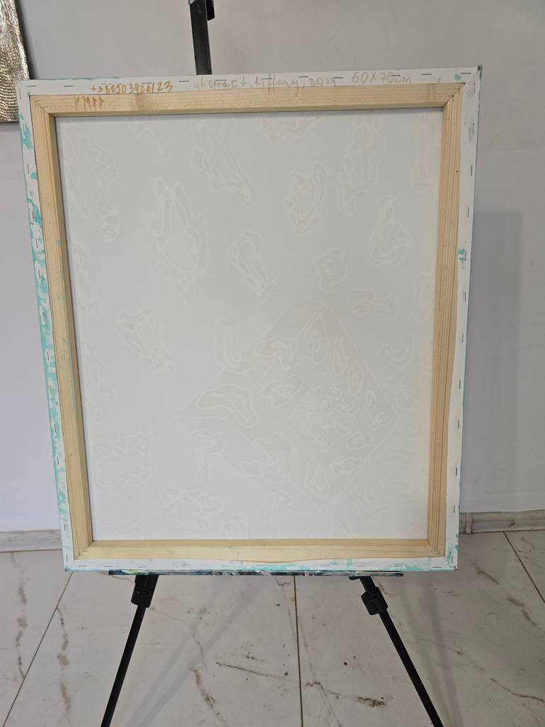 Original Art Deco Abstract Painting by Nataliia Lynnyk