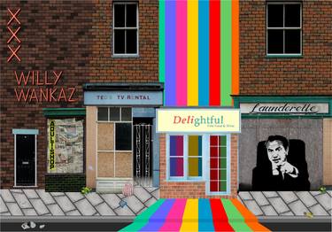Original Contemporary Pop Culture/Celebrity Collage by Andrew Wrigley