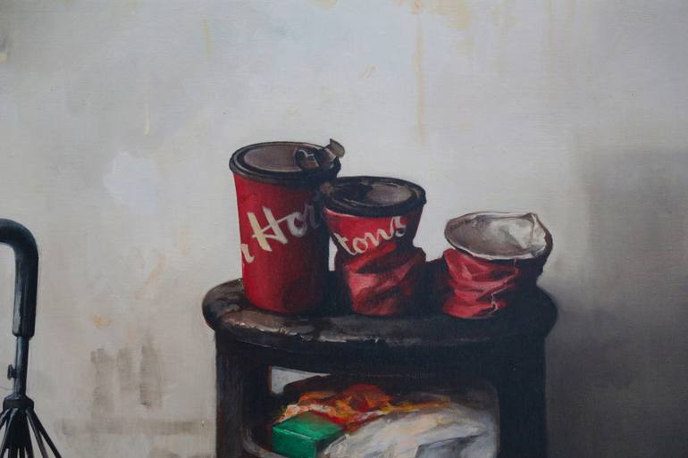 Original Realism Still Life Painting by Dmitry Yuzefovich