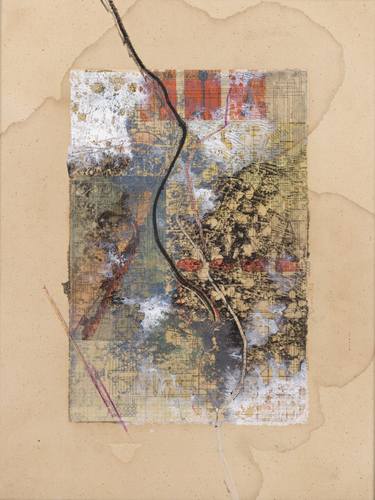 Original Abstract Science/Technology Mixed Media by Alabaster Becher