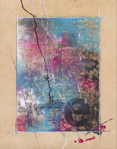 Original Abstract Science/Technology Mixed Media by Alabaster Becher
