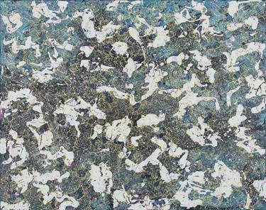 Original Abstract Politics Painting by Alabaster Becher