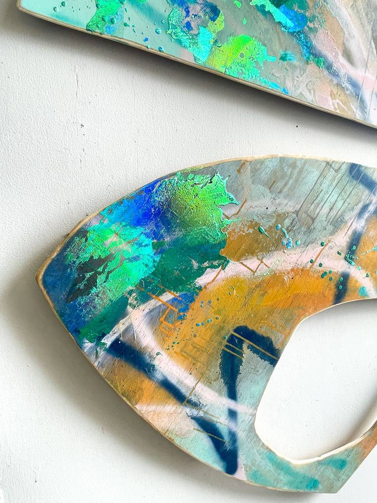 Original Modernism Abstract Sculpture by Kimberlee Rocca