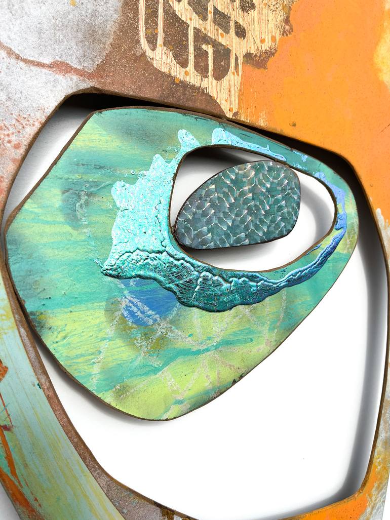 Original Conceptual Abstract Sculpture by Kimberlee Rocca