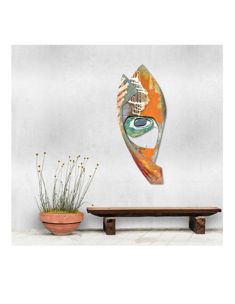 Original Conceptual Abstract Sculpture by Kimberlee Rocca