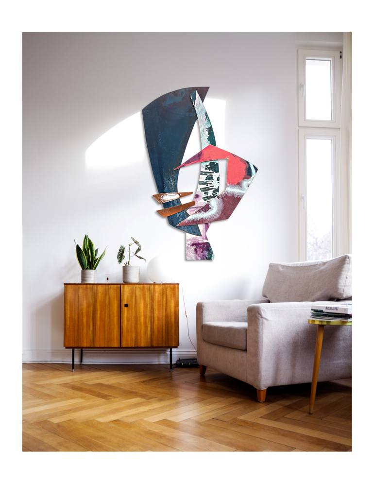 Original Modernism Abstract Sculpture by Kimberlee Rocca