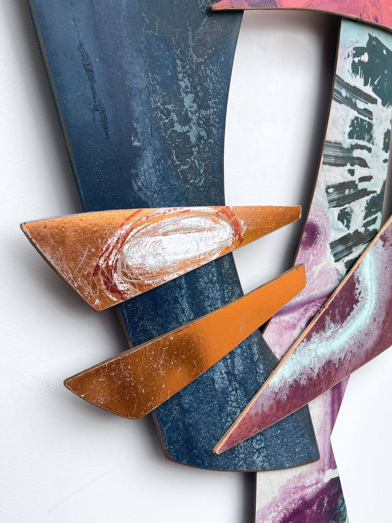 Original Modernism Abstract Sculpture by Kimberlee Rocca