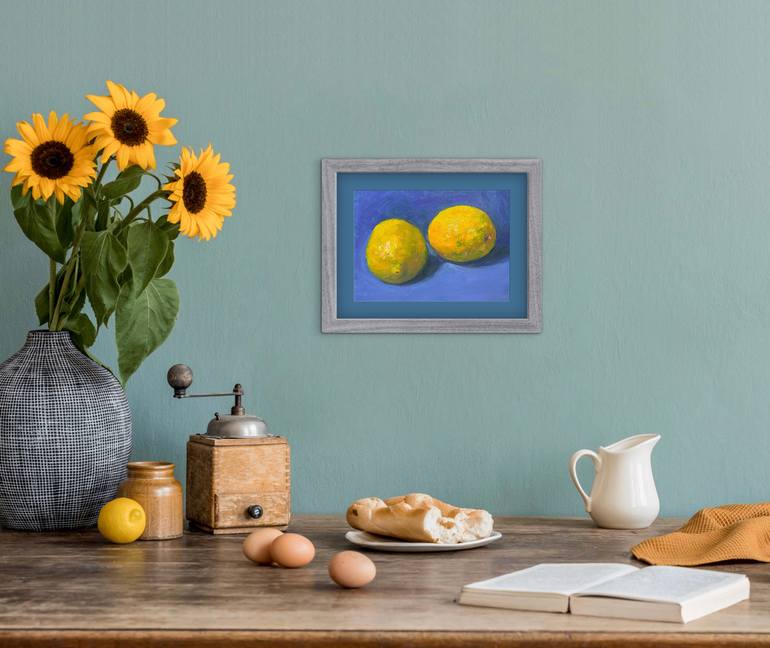 Original Abstract Still Life Painting by Irina Sherbiak