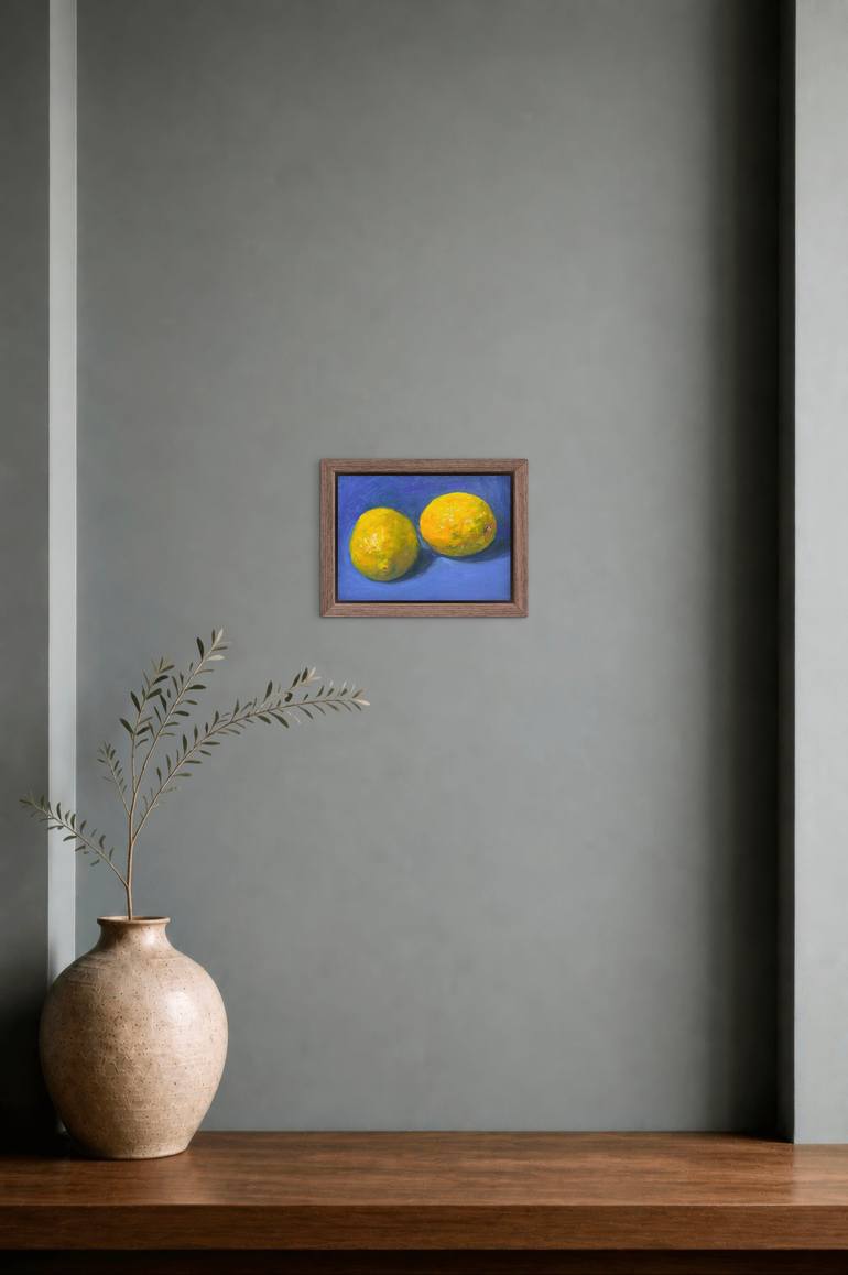 Original Abstract Still Life Painting by Irina Sherbiak