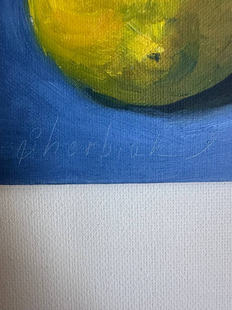 Original Abstract Still Life Painting by Irina Sherbiak