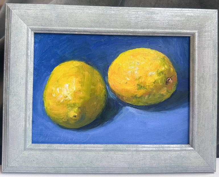 Original Abstract Still Life Painting by Irina Sherbiak