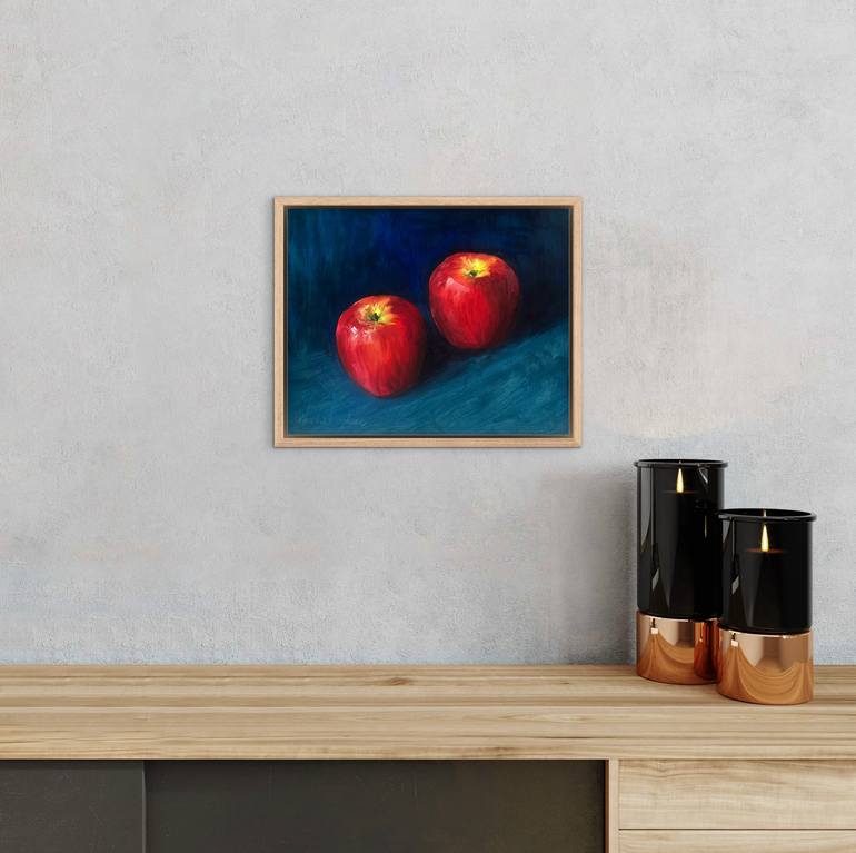 Original Abstract Expressionism Food & Drink Painting by Irina Sherbiak