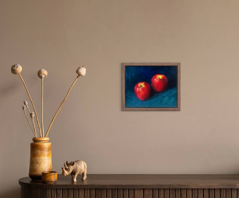 Original Abstract Expressionism Food & Drink Painting by Irina Sherbiak