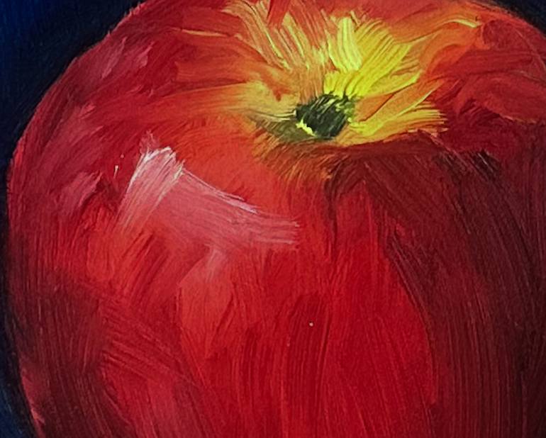 Original Abstract Expressionism Food & Drink Painting by Irina Sherbiak
