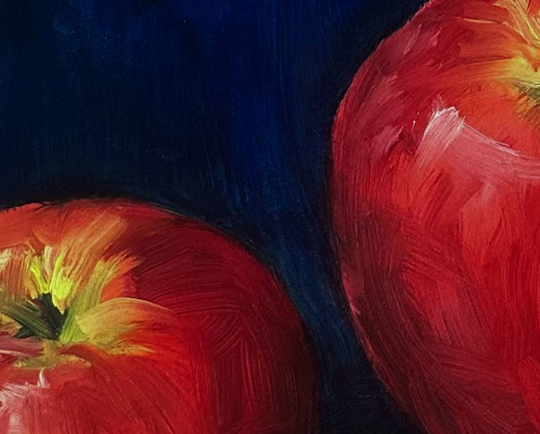 Original Abstract Expressionism Food & Drink Painting by Irina Sherbiak