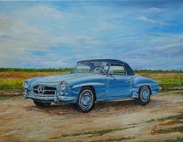 Original Automobile Paintings by Sinisa Saratlic