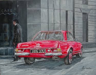 Original Car Paintings by Sinisa Saratlic