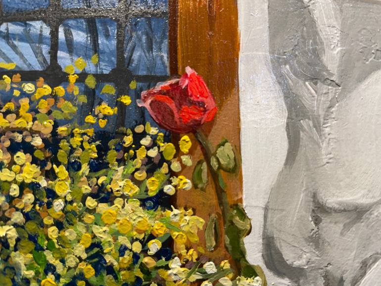 Original Realism Still Life Painting by Clotilde Maillard