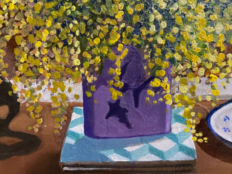 Original Realism Still Life Painting by Clotilde Maillard
