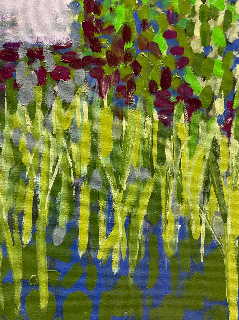 Original Contemporary Garden Painting by Clotilde Maillard